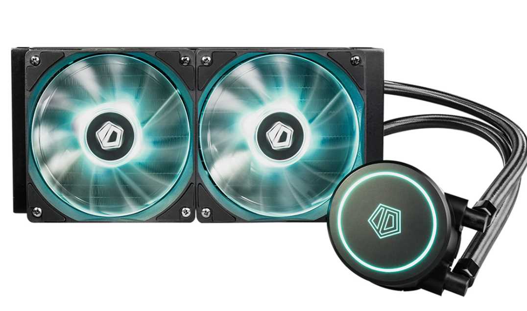 ID-Cooling AuraFlow X 240 4Pin PWM RGB 240mm Sıvı Soğutucu